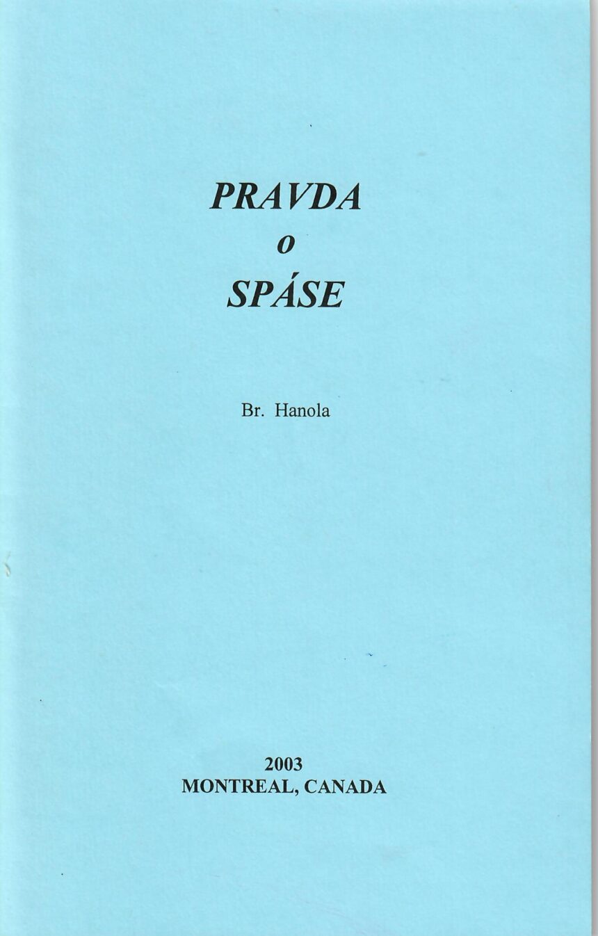 Pravda O Spáse